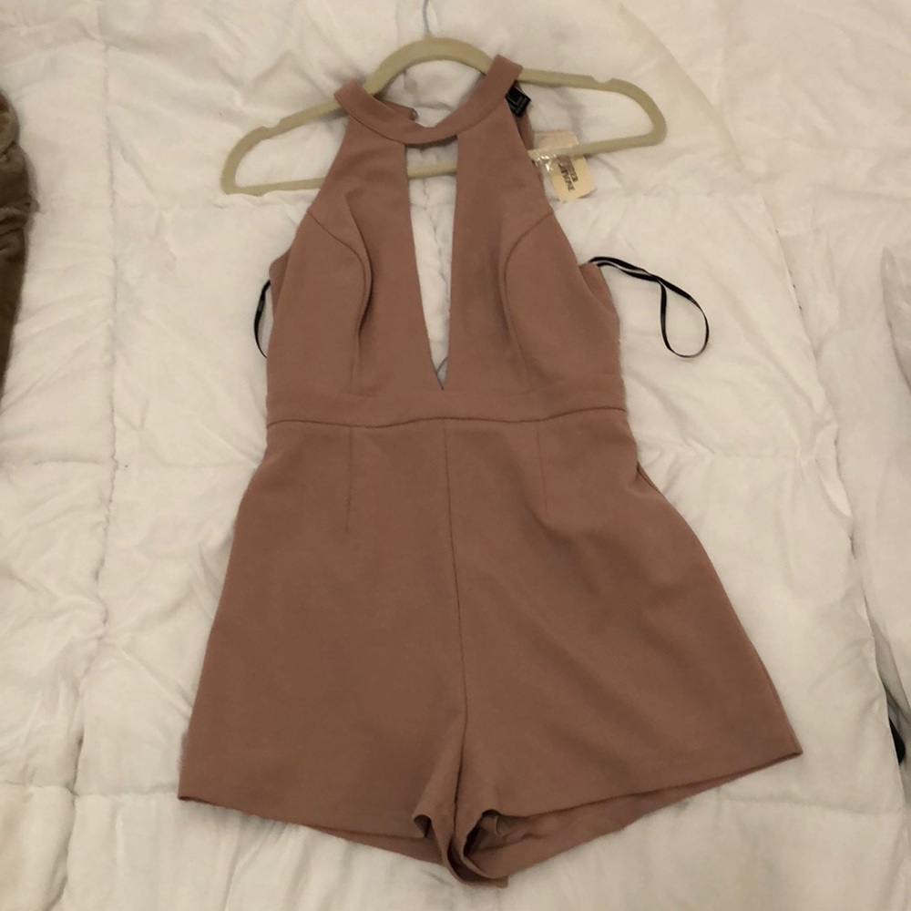 Pink romper